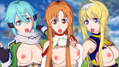 Ultimate Sword Art Online Harem Hentai - pornapp.online